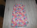 fel kleurig bloemen kleed maat 134, Kinderen en Baby's, Kinderkleding | Maat 134, Meisje, Ophalen of Verzenden, Zo goed als nieuw