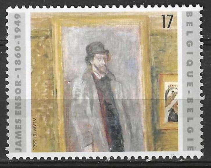 Belgie 1999 - Yvert/OBP 2822 - James Ensor  (PF), Postzegels en Munten, Postzegels | Europa | België, Postfris, Kunst, Postfris