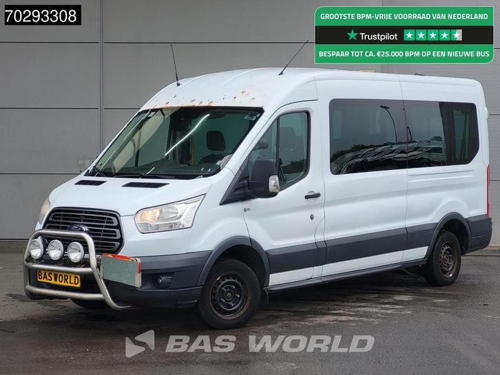 Ford Transit 125pk Personenvervoer Luchtvering Taxi Ramp Air, Auto's, Bestelwagens en Lichte vracht, Bedrijf, Te koop, Airconditioning