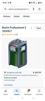 eheim 1200 xlt, Ophalen