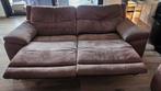 elektrische relax zetel  2 zit + 2 zit nubuck, Huis en Inrichting, Ophalen, Zo goed als nieuw, Leer, 200 tot 250 cm