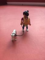 Playmobil meisje met hond en baby, Comme neuf, Ensemble complet, Enlèvement ou Envoi