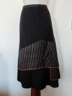Y2k asymmetrische vintage lange rok maat XL, Kleding | Dames, Rokken, Ophalen of Verzenden, Zo goed als nieuw