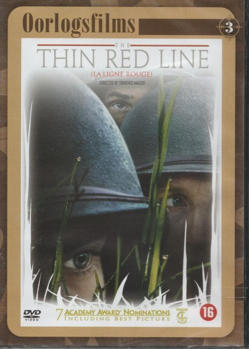 the thin red line, Cd's en Dvd's, Dvd's | Drama, Nieuw in verpakking, Waargebeurd drama, Vanaf 16 jaar, Ophalen of Verzenden