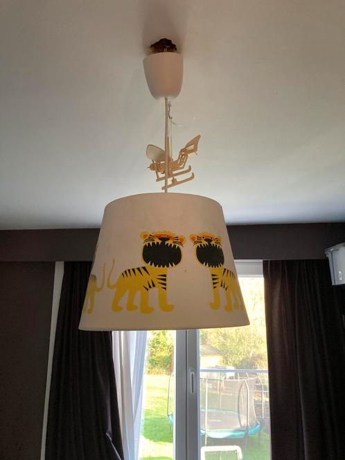 IKEA hanglamp met tijgers, Huis en Inrichting, Lampen | Kroonluchters, Zo goed als nieuw, Ophalen