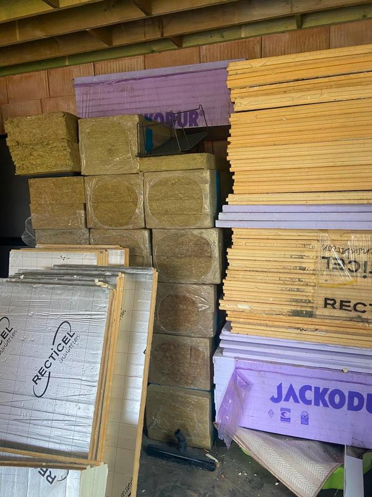 Steenwol isolatie, Doe-het-zelf en Bouw, Isolatie en Afdichting, Zo goed als nieuw, Steenwol, Ophalen