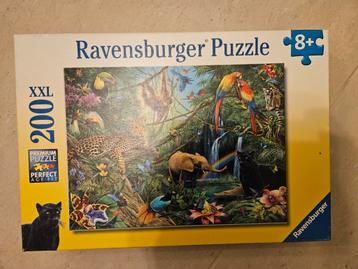 Puzzel regenwoud dieren 200 st disponible aux enchères