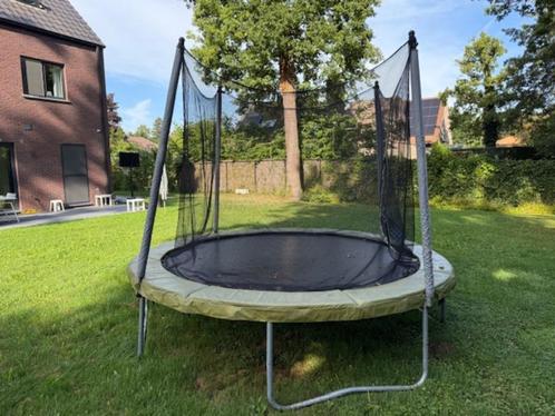 Domyos trampoline Essential 300 + veiligheidsnet, Kinderen en Baby's, Speelgoed | Buiten | Trampolines, Gebruikt, Ophalen