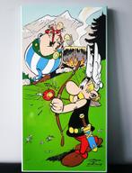 Plaque émaillée (Emaillerie Belge) - Astérix & Obélix, Envoi, Astérix et Obélix, Neuf, Statue ou Figurine