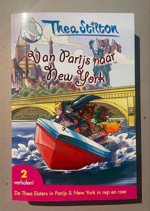 Thea Stilton - Van Parijs naar New York, Boeken, Kinderboeken | Jeugd | onder 10 jaar, Nieuw, Fictie algemeen, Ophalen of Verzenden