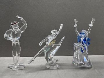Swarovski Set van 3 stuks, Isadora, Antonio & Anna beschikbaar voor biedingen