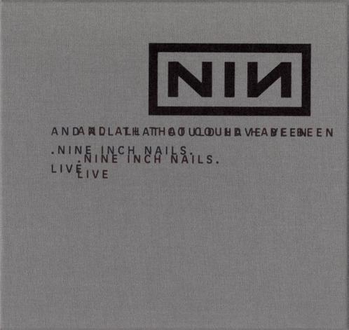 CD: NINE INCH NAILS - And All That Could Have Been (live), CD & DVD, CD | Rock, Utilisé, Alternatif, Enlèvement ou Envoi