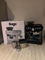 Zwarte Barista express van Sage, Elektronische apparatuur, Koffiezetapparaten, Ophalen, Espresso apparaat, 10 kopjes of meer, Koffiebonen