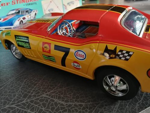 Bump'n Go RUSHER STINGRAY Corvette C609 uit 1968 als Nieuw, Antiek en Kunst, Antiek | Speelgoed, Ophalen of Verzenden