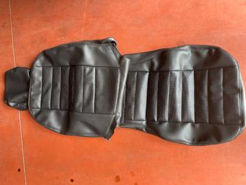 MGB 1976 STOEL BEKLEDING ZWART L+R + HOOFD STEUNE beschikbaar voor biedingen