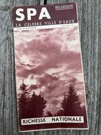 Vooroorlogse brochure van Spa, Ardennen, Ophalen of Verzenden