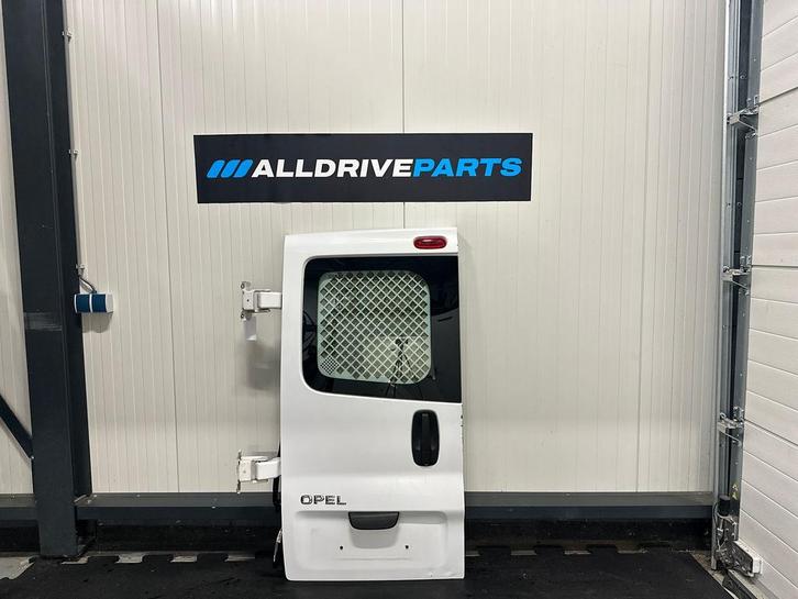 Opel Vivaro Renault linker achterdeur met ruit wit 91159992, Auto-onderdelen, Carrosserie, Deur, Achter, Links, Gebruikt, Ophalen of Verzenden