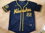 Milwaukee Brewers Jersey Yelich maat: M, Sport en Fitness, Honkbal en Softbal, Verzenden, Nieuw, Honkbal, Kleding