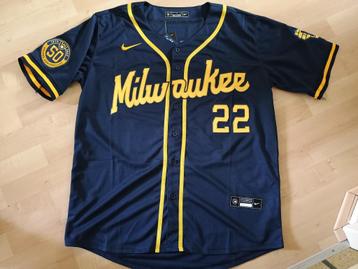 Milwaukee Brewers Jersey Yelich maat: M beschikbaar voor biedingen