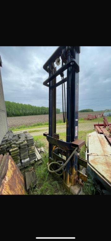 Hefmast voor tractor