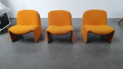 3 Alky Artifort fauteuils Piretti Castelli / herstofferen, Antiek en Kunst, Kunst | Designobjecten, Ophalen