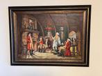 Prachtig schilderij P. Maes, Antiek en Kunst, Kunst | Schilderijen | Klassiek, Ophalen