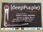 Poster Deep Purple in Vorst Nationaal 1996, Enlèvement ou Envoi