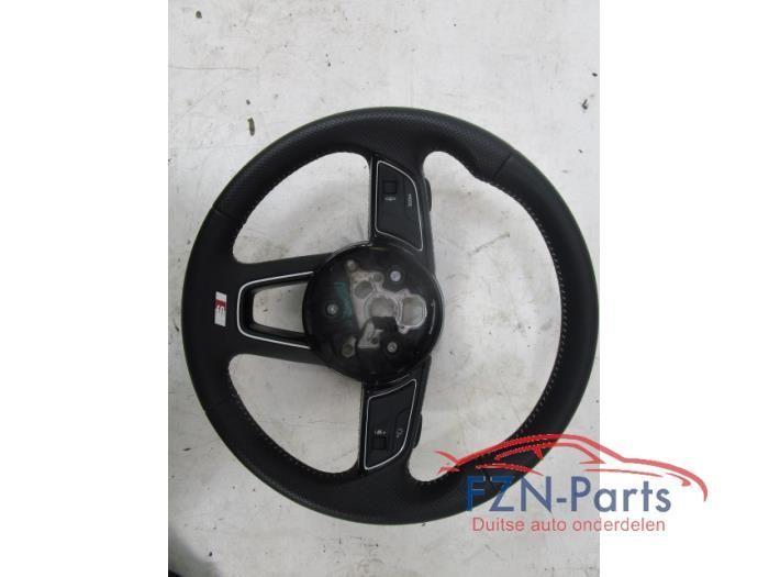 Audi A4 8W S-Line Stuur MF+F1 Leer (Leder, leren), Auto-onderdelen, Besturing, Gebruikt, Ophalen