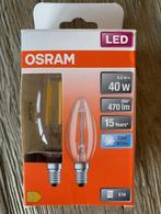 MOET WEG: NIEUWE led-lampen E14 4.0W (1 euro voor 2 stuks), Ophalen, Led-lamp, Minder dan 30 watt, Cool white