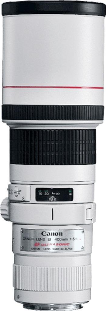 Canon lens EF 400mm 1:5.6 L with B+W uv filter