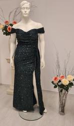 galajurk avondjurk groene pailletten mt 38, 40, 42 sale, Kleding | Dames, Ophalen of Verzenden, Nieuw, Groen, Galajurk