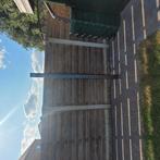 Paal tuinafsluiting diam 60 - 2m50 (x2stuks), Ophalen, Zo goed als nieuw
