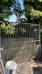 Dieren afsluiting, Tuin en Terras, Tuinhekken en Hekwerk, Ophalen, Met poort, Gebruikt, Aluminium