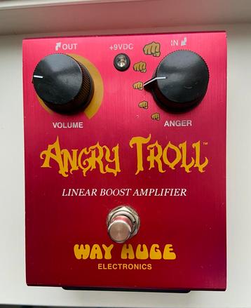 Way Huge WHE101 Angry Troll Linear Boost Amplifier beschikbaar voor biedingen