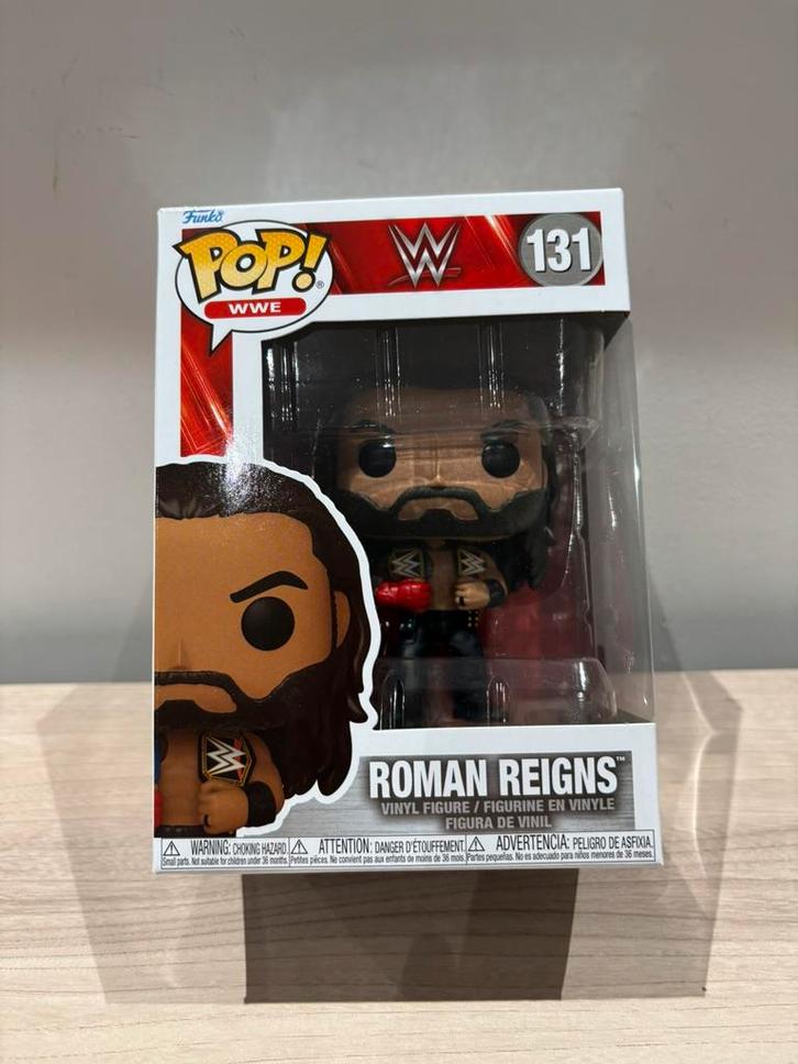 Roman Reigns #131 Funko Pop! WWE, Verzamelen, Poppetjes en Figuurtjes, Ophalen of Verzenden