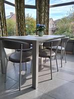 Tafel Weba met 6 stoelen, Huis en Inrichting, Tafels | Eettafels, Ophalen, Zo goed als nieuw