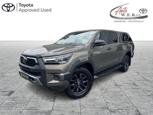 Toyota Hilux Double Cab 2.8 204hp 6AT Invin, Auto's, Toyota, Hilux, Lederen bekleding, Metaalkleur, Diesel, Euro 6, 5 deurs, Automaat