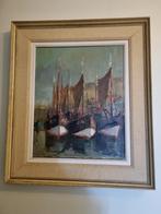 Schilderij Drie schepen, Antiquités & Art, Art | Peinture | Classique, Enlèvement