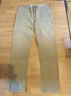Beige broek Superdry mt S, Beige, Ophalen of Verzenden, Zo goed als nieuw, Maat 46 (S) of kleiner