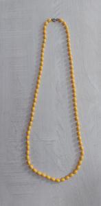 Collier jaune, Bijoux, Sacs & Beauté, Colliers, Enlèvement, Utilisé, Jaune, Synthétique