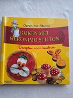Leuk kookboekje voor kinderen met Geronimo Stilton, Ophalen of Verzenden, Gelezen, Nederland en België