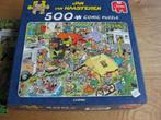 Jan van Haasteren Comic Puzzel Camping Jumbo 81801 , 500 à 1500 pièces, Puzzle, Enlèvement ou Envoi, Neuf