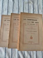 La Campagne de 1815  - F. de Bas - le Cte de T'Serlcaes 1908, Utilisé, Enlèvement ou Envoi