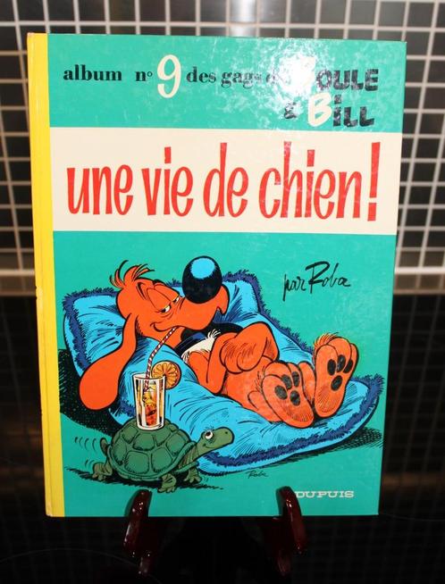 Dos ronds Boule & Bill 9 Réed 1974. en Très Bon état., Boeken, Stripverhalen, Gelezen, Eén stripboek, Ophalen of Verzenden