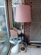 Vintage Staanlamp, Huis en Inrichting, Lampen | Lampenkappen, Rond, Gebruikt, Vintage, Ophalen of Verzenden