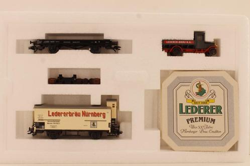Ensemble de wagons Marklin 48792 HO « Beer Transport Lederer, Hobby & Loisirs créatifs, Trains miniatures | HO, Comme neuf, Set de Trains