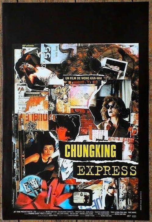 WONG KAR-WAI Chungking Express affiche originale 1994, Collections, Posters & Affiches, Comme neuf, Envoi