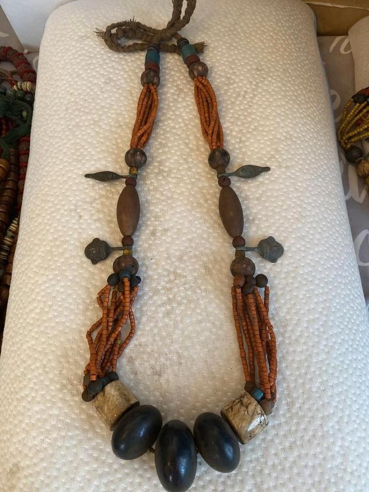 oude tibetaanse boeddhisme Lama Boeddha amulet ketting, Huis en Inrichting, Woonaccessoires | Boeddhabeelden, Gebruikt, Ophalen of Verzenden