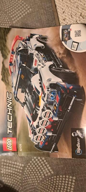 Lego technic topgear rally auto met app bediening beschikbaar voor biedingen