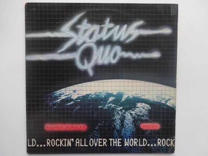 Status Quo - Rockin' partout dans le monde (1978), CD & DVD, Vinyles | Hardrock & Metal, Enlèvement ou Envoi
